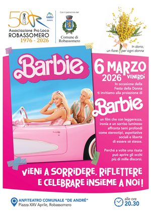 Trasmissione film Barbie
