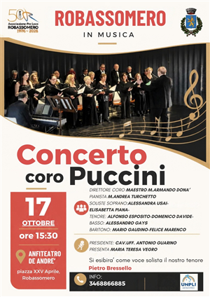 Robassomero in Musica - Concerto con Puccini