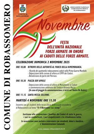 Giornata dell'Unità Nazionale e delle Forze Armate